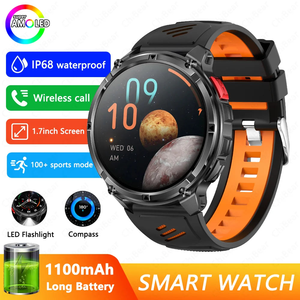 T-Rex3 Pro Military Smartwatch
