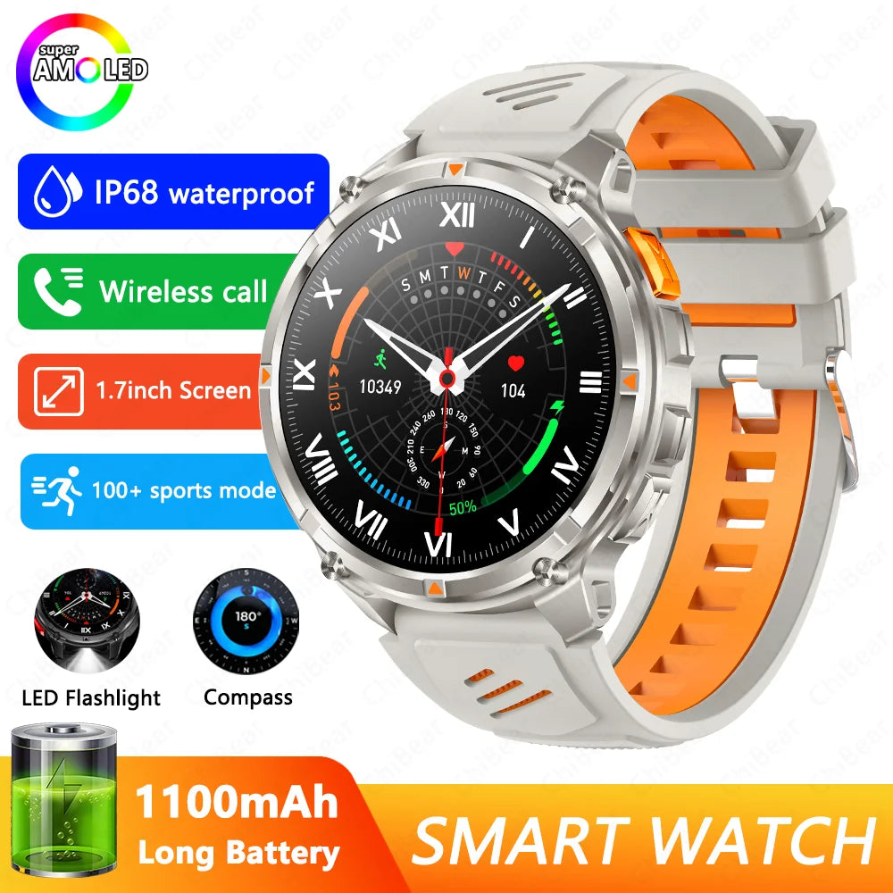 T-Rex3 Pro Military Smartwatch
