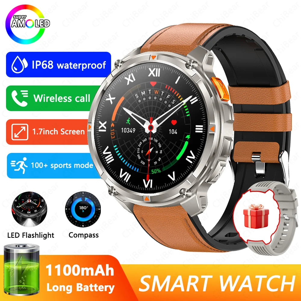 T-Rex3 Pro Military Smartwatch