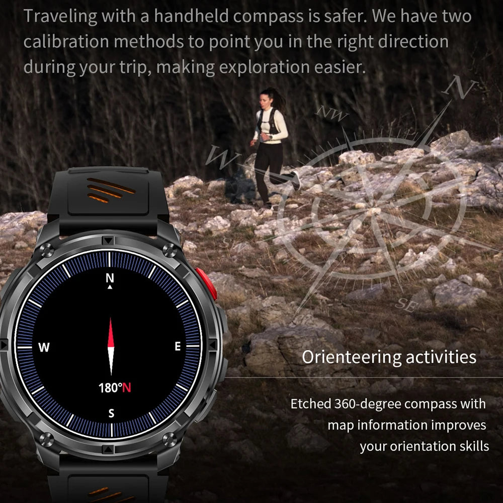 T-Rex3 Pro Military Smartwatch